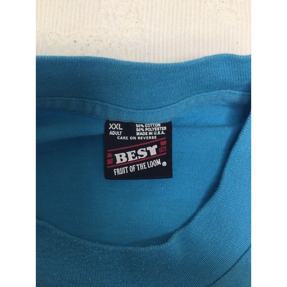 Vintage 1997 Best Fruit Of The Loom Shirt "Oughta Kata" Size XXL Funny Graphic - Picture 5 of 7